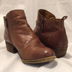 Lucky Brand Camel Colored Booties